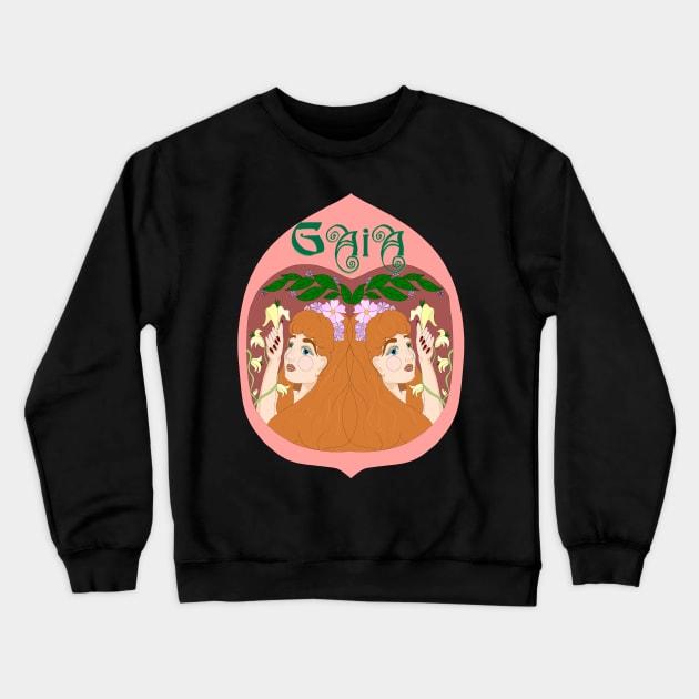 Gaia Crewneck Sweatshirt by SchlockHorror